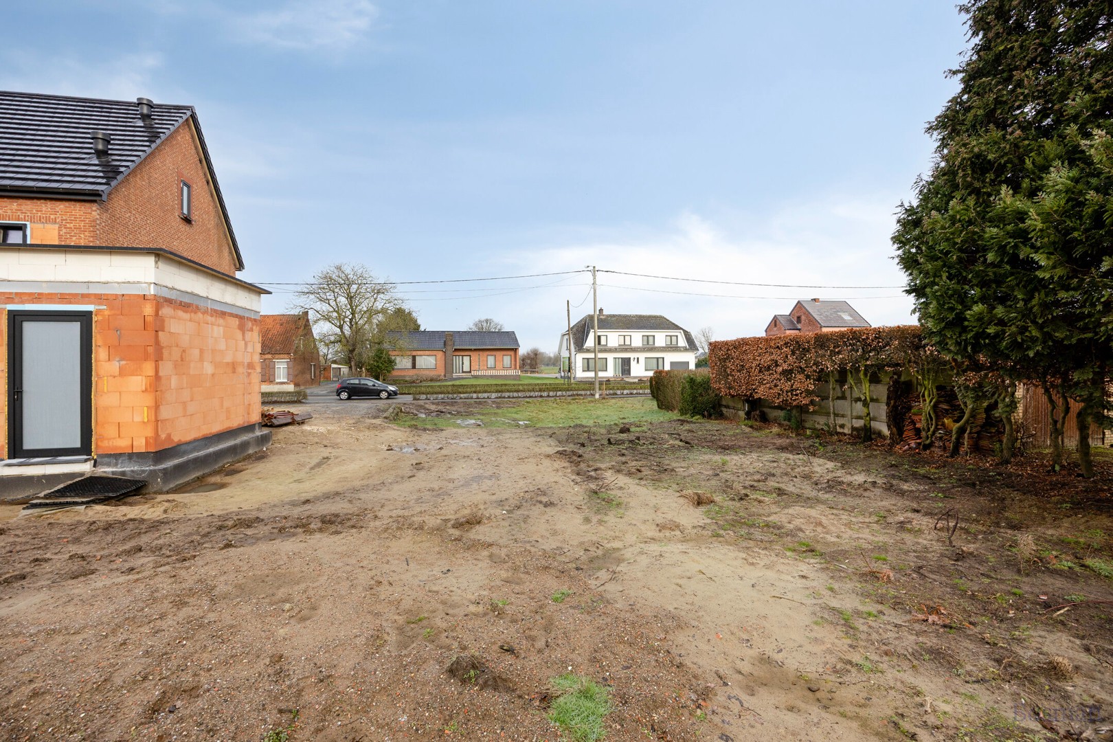 Bouwgrond voor halfopen bebouwing te koop in Klein-Vorst